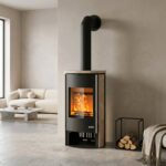 Accente Nyborg 4.0 AL STS Kaminofen Sandstein 7 kW – Bild 3