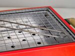 AgriEuro Holzkohle-Tischgrill Dalmazio – Rot – Bild 7