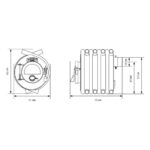 Bruno Werkstattofen Mini II 9 kW inkl. Untergestell Move – Bild 5