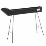 Cruccolini BA14 – Lammspieße-Kohlegrill aus Schmiedeeisen 80 – Kochfläche 80x11 cm