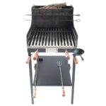 Cruccolini Fuocone Inox – Handwerklicher Holz- und Kohlegrill – Bild 4