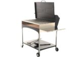 Famur BK 10 Elite – Holzkohle- und Holzkohlebrikett- Grill 2 in 1 – Gitter mit 8 mm-Drehgrillstäben – Bild 3