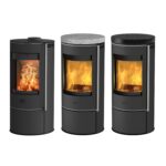 Fireplace Rondale Kaminofen Keramik Schwarz 5 kW – Bild 7