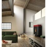 FreePoint Moon Pelletofen Bordeaux 10 kW – Bild 3