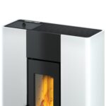 FreePoint Roxy 7 Pelletofen 6,9 kW – Weiß – Bild 3