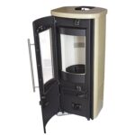 Hark Lova ECOplus Kaminofen 6 kW – Keramik Creme, raumluftunabhängig – Bild 4