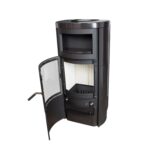 Hark Vito WW GT ECOplus Kaminofen 14 kW – Keramik Schwarz – Bild 3