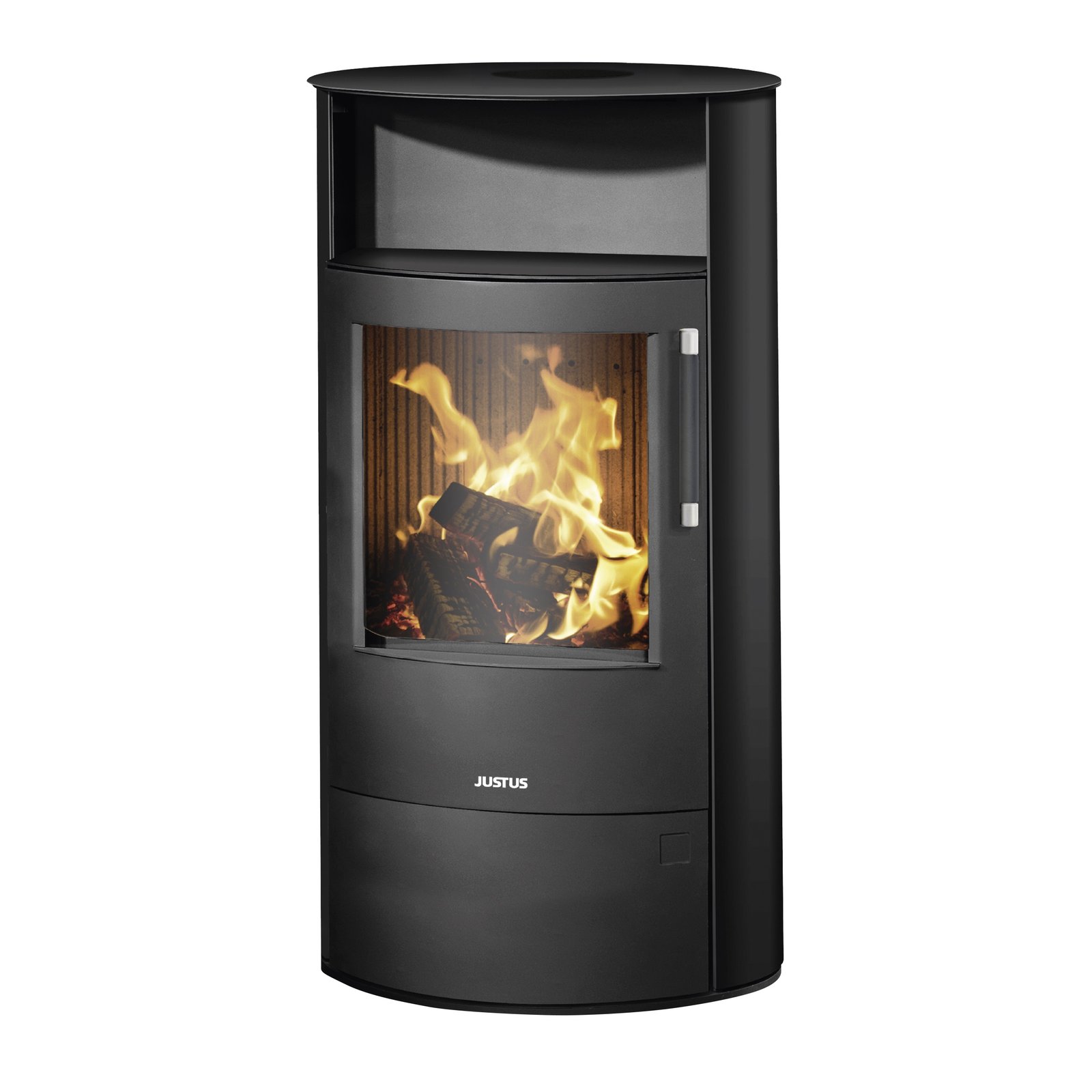 justus-island-7-2-0-dauerbrandofen-7-kw-stahl-principale.jpg Justus Island 7 2.0 Dauerbrandofen 7 kW – Stahl Schwarz – Bild 1