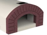 Linea VZ Capri – Einbau-Holzbackofen mit Backfläche 72x70 cm – Backkapazität 3 Pizzas – Bild 4