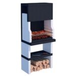 Linea VZ Stoccolma – Grillkamin für Holz/Holzkohle