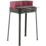 Mille Flavia s/r 45 – Handgefertigter Eisen-Holzkohlegrill – 45,5x29,5cm