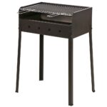 Mille Stella Eco Medium – Holzkohlegrill aus hochwertigem Eisen – 57,5x37cm