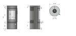 Oranier Rota Top 2.0 Kaminofen 5,5 kW – Bild 9