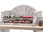 Palazzetti St. Tropez – Grillkamin aus Beton – Grillfläche 76x40 cm – Bild 2