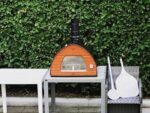 Pizza Party 70x70 – Holz-Pizzaofen für den Außenbereich – Backraum 60 x 60 cm – Backboden aus Biscotto – Bild 5