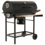 Royal Food CB 450 – Kohlegrill mit Grillrosten aus Edelstahl – Kochfläche 71x35,5 cm