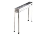 Seven Italy BBQ-60 Inox – Holzkohlegrill für Lammspieße – 60x14cm – Bild 4