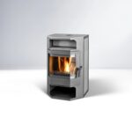 Thorma Frankfurt Kaminofen Stahl Schwarz 7,5 kW – Bild 4