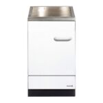 Wamsler K 155 C Beistellherd 5 kW – Weiß, Glaskeramik